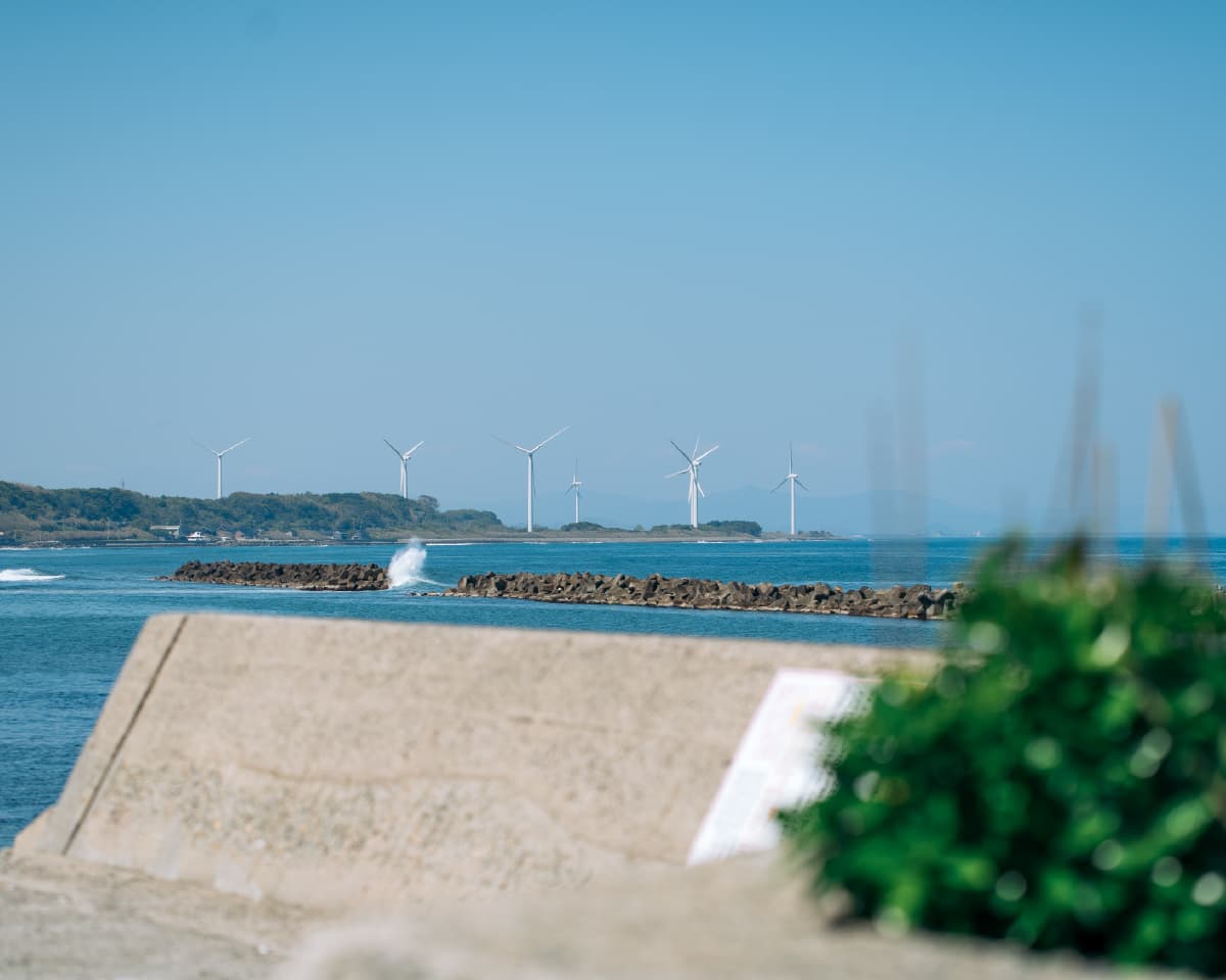 日本海（御来屋近隣）の写真